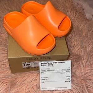 Yeezy slides kids Size:10 Toddler True To Size